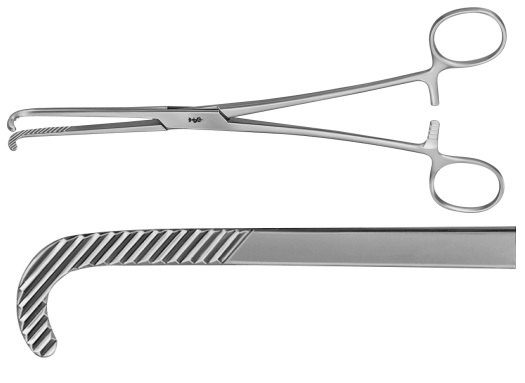 AE-EB009R, NISSEN GALL DUCT FORCEPS 	 	215 mm, 8 1/2" 
