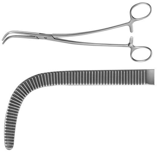 AE-EB011R, GRAY GALL DUCT FORCEPS 	 	220 mm, 8 3/4" 