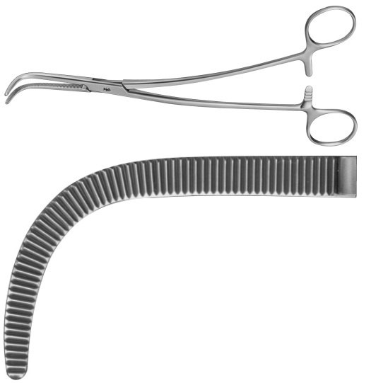 AE-EB012R, GRAY GALL DUCT FORCEPS 	 	220 mm, 8 3/4" 