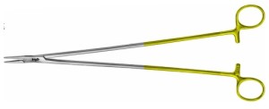 AE-BM040R, DE BAKEY, DUROGRIP NEEDLEHOLDER , SLENDER PATTERN, RECOMMENDED FOR SUTURE MATERIAL 4/0 - 6/0, 305 mm, 12"