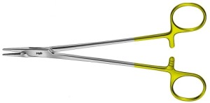 AE-BM065R, HEGAR-MAYO, DUROGRIP, NEEDLEHOLDER, RECOMMENDED FOR SUTURE MATERIAL UP TO 3/0, 150 mm, 6"
