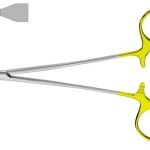 AE-BM301R, RYDER DIADUST NEEDLE HOLDER RECOMMENDED FOR SUTURE MATERIAL 5/0 AND SMALLER 140 mm, 5 1/2"