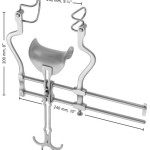 AE-BV636R, BALFOUR ABDOMINAL RETRACTOR COMPLETE