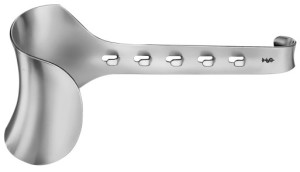 AE-BV672R, KIRSCHNER- BALFOUR RETRACTOR BLADE 80 x 82 mm