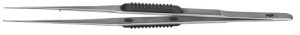 AE-FM034R, MÜLLER, MICRO FORCEPS, TIP 0,5MM, 1X2 TEETH, 160 mm, 6 1/4"