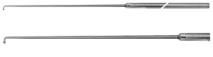 AE-BT088R, CASPAR EXPLORATION- AND COAGULATION HOOK 245 mm, 9 3/4"