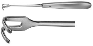 AE-BT170R, TENDON HOOK 2 PRONGS, BLUNT, 12x 6 MM 175 mm, 7"