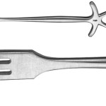 AE-BT295R, MURPHY RETRACTOR BLUNT, 3 PRONGS 195 mm, 7 3/4"