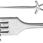 AE-BT296R, MURPHY RETRACTOR BLUNT, 4 PRONGS 195 mm, 7 3/4"