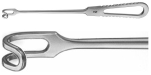 AE-BT400R, DURHAM RETRACTOR 16 x 25 MM 215 mm, 8 1/2"