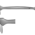 AE-BT421R, SMILLIE RETRACTOR 32X19MM, KNEE RETRACTOR 140 mm, 5 1/2"