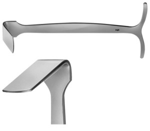 AE-BT422R, SMILLIE RETRACTOR 48X19MM, KNEE RETRACTOR 140 mm, 5 1/2"