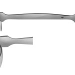 AE-BT424R, SMILLIE RETRACTOR 52X13MM, KNEE RETRACTOR 140 mm, 5 1/2"