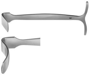 AE-BT424R, SMILLIE RETRACTOR 52X13MM, KNEE RETRACTOR 140 mm, 5 1/2"