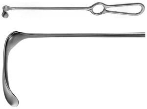 AE-BT494R, KOCHER- WAGNER RETRACTOR 64X25MM 280 mm, 11"