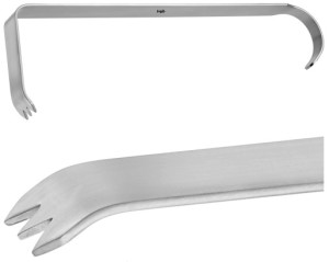 AE-BT503R, HIBBS RETRACTOR 25X75MM 235 mm, 9 1/4"