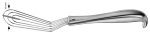 AE-BT559R, ALLISON LUNG SPATULA 40MM 255 mm, 10"