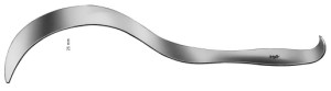 AE-BT602R, DEAVER RETRACTOR 25 X 300 MM, FIGURE 1 300 mm, 12"