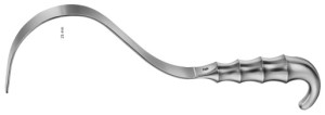 AE-BT611R, DEAVER RETRACTOR FIGURE 1, 25 X 310 MM 310 mm, 12 1/4"