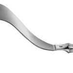AE-BT615R, DEAVER RETRACTOR FIGURE 5, 75 X 310 MM 310 mm, 12 1/4"