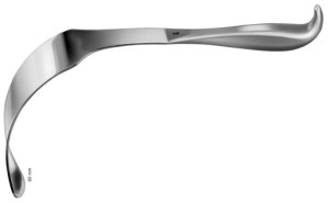 AE-BT732R, LERICHE INTESTINAL SPATULA 60 X 275MM 275 mm, 10 3/4