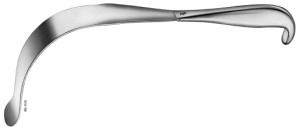 AE-BT740R, KÜMMEL INTESTINAL SPATULA MALLEABLE, 46 MM 285 mm, 11 1/4