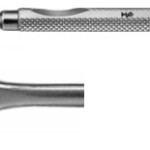 AE-BT917R, MANNERFELT MODIF. RETRACTOR 2 PRONGS, BLUNT, 5,5 x 4,0 MM, SMALL CURVE 155 mm, 6"