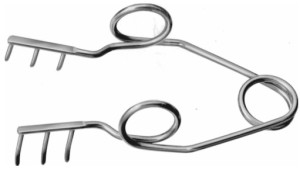 AE-BV007R, SELF RETAINING RETRACTOR FAT RETRACTOR 55 mm, 2 1/8"