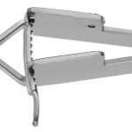 AE-BV008R, SELF RETAINING RETRACTOR BLUNT 100 mm, 4"