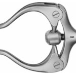 AE-BV030R, JANSEN SELF RETAINING RETRACTOR SEMI-SHARP 100 mm, 4"