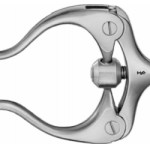 AE-BV032R, JANSEN SELF RETAINING RETRACTOR BLUNT 100 mm, 4"