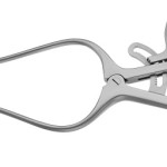 AE-BV084R, RNTNE HOSPITAL SELF RETAINING RETRACTOR SHARP 165 mm, 6 1/2"