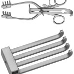 AE-BV120R, HENLY SELF-RETAINING RETRACTOR RETRACTOR SET COMPLETE