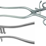 AE-BV199R, WEITLANER SELF-RETAINING RETRACTOR 3X4 TEETH, SEMI-SHARP 195 mm, 7 3/4"