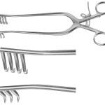 AE-BV206R, WEITLANER SELF RETAINING RETRACTOR SHARP 240 mm, 9 1/2"