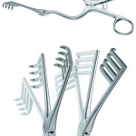 AE-BV251R, ADSON SELF RETAINING RETRACTOR SEMI-SHARP 215 Mm, 8 1/2"