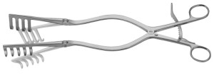 AE-BV273R, ADSON LAMINECTOMY RETRACTOR 320 mm, 12 3/4"