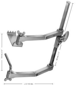 AE-BV400R, SCOVILLE- HAVERFIELD HEMILAMINECTOMY RETRACTOR
