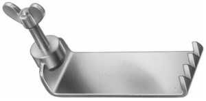 AE-BV405R, SCOVILLE- HAVERFIELD RETRACTOR BLADE 63 x 25 mm