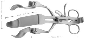 AE-BV581R, PARKS- GIRONA RECTAL SPREADER, retractor only