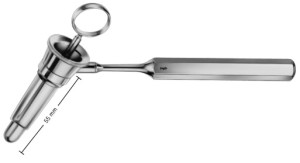 AE-EA862C, BENSAUDE ANUSCOPE 17 MM DIAMETER, 55 MM WORKING LENGTH 185 mm, 7 1/4"