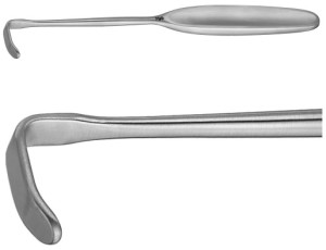 AE-MB785R, LAHEY RETRACTOR 24X8MM 200 mm, 8