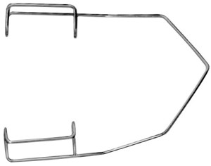 AE-OA200R, BARRAQUER EYE SPECULA 80 mm, 3 1/8"