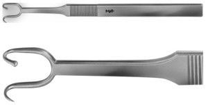 AE-OL204R, COTTLE NASAL RETRACTOR SHARP / BLUNT 145 mm, 5 3/4