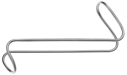 AE-BT001R, COLLIN- HARTMANN RETRACTOR DOUBLE-ENDED 150 mm, 6"