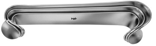 AE-BT032R, ROUX RETRACTOR DOUBLE-ENDED, MEDIUM, 25 x 26 MM / 28 x 36 MM 165 mm, 6 1/2" 