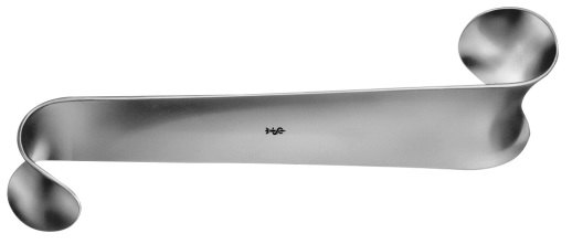 AE-BT036R, ROUX RETRACTOR DOUBLE-ENDED, S-SHAPED, LARGE, 28 x 29 MM / 33 x 44 MM 170 mm, 6 3/4" 