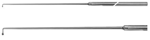 AE-BT090R, CASPAR 	EXPLORATION- AND COAGULATION HOOK 	 	245 mm, 9 3/4" 