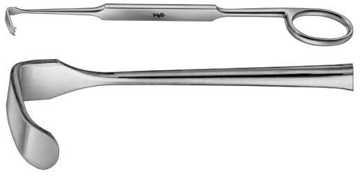 AE-BT193R, MEYERDING RETRACTOR FIGURE A, 18X7MM 180 mm, 7" 