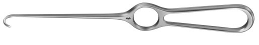 AE-BT239R, KOCHER 	RETRACTOR 	1 PRONG,BLUNT 	220 mm, 8 3/4" 